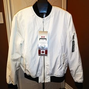 Point Zero Zip Up Bomber Jacket